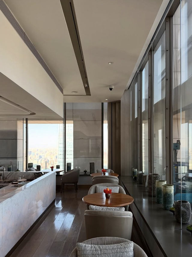 Club Lounge โรงแรม Park Hyatt Beijing 
