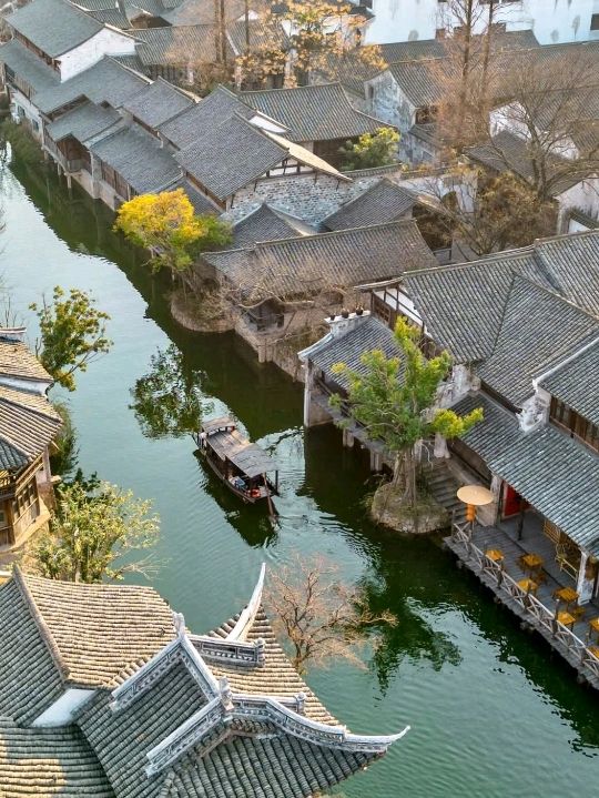 Ancient town river Ancient town river