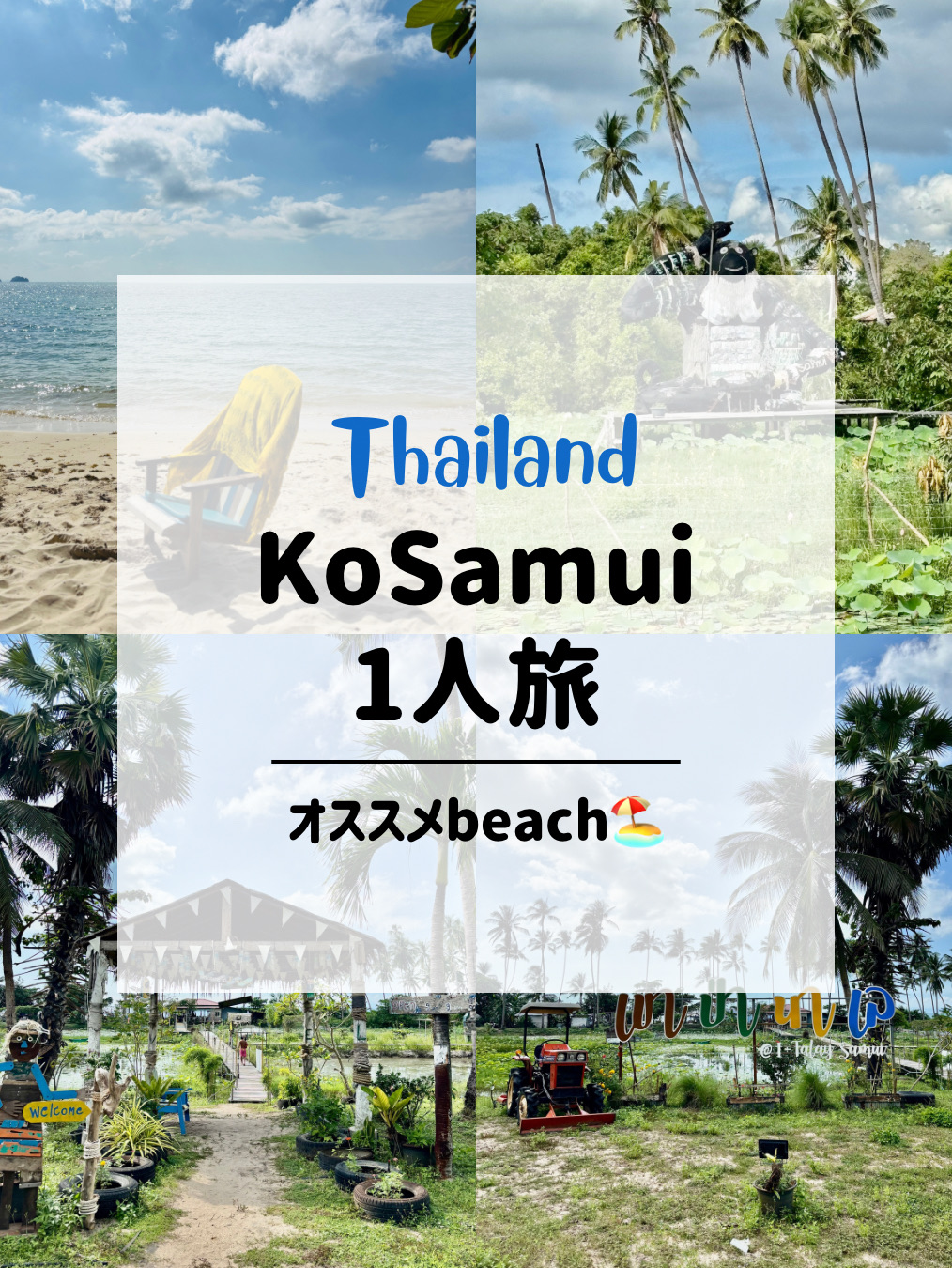🇹🇭 KoSamui 📷 Talay beach 🏖️ | Trip.com サムイ島