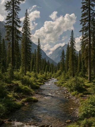 雄偉的平武氛圍