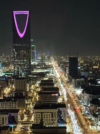 Urban Sunset Glow🌅Riyadh❤️