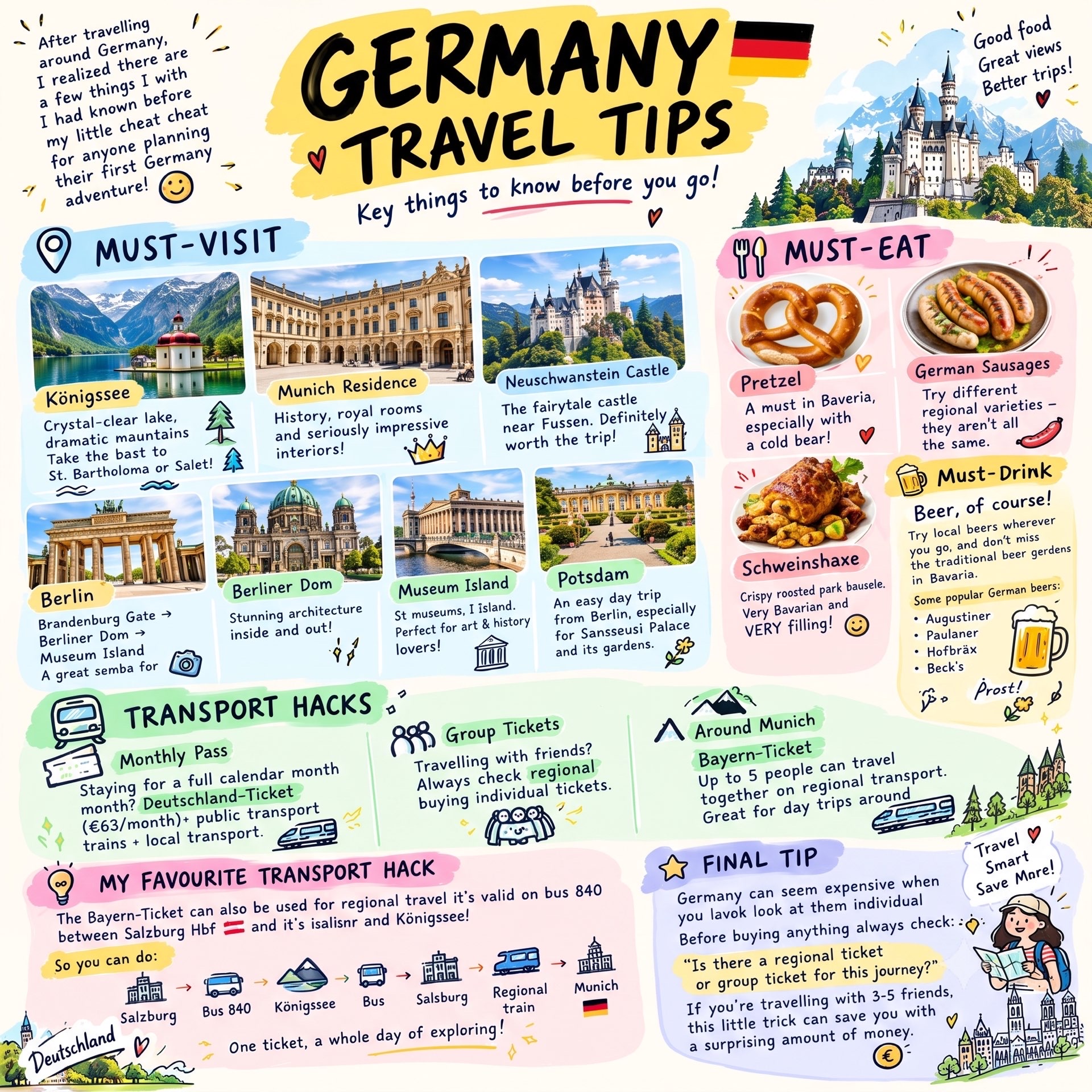 🇩🇪 GERMANY TRAVEL TIPS