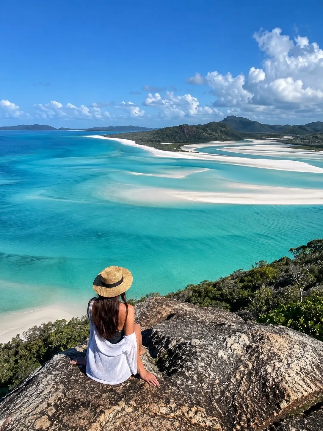 🏝️ Whitehaven Beach, Australia