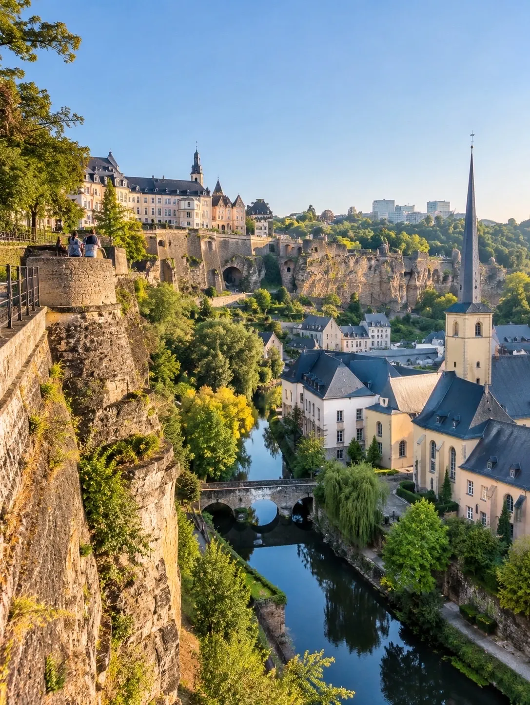 🇱🇺 盧森堡：一座充滿魅力的小城市。