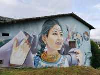 Walking around Otavalo town 