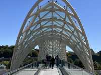 Bridge of peace in Tbilisi 