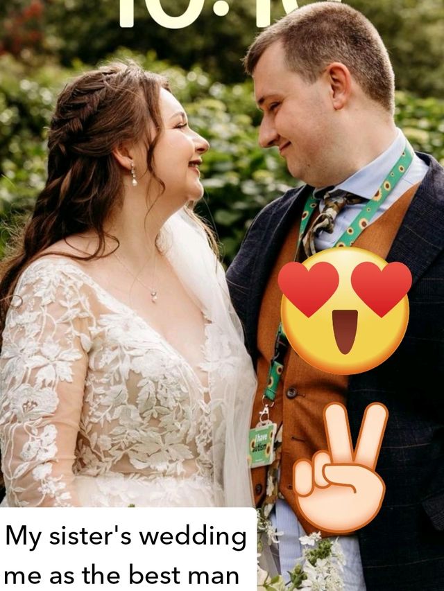 my sister's wedding on 31st may 2025