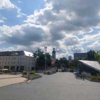 Győr, the city center is nice