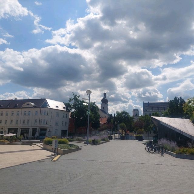 Győr, the city center is nice