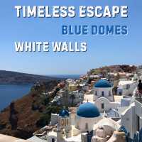 Greece🇬🇷Santorini: A Timeless Escape in Blue and White💙🤍