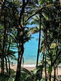 The northern beaches of the west coast of Phuket Island