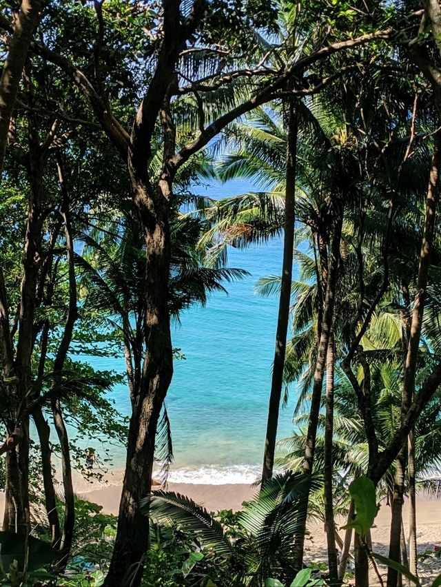 The northern beaches of the west coast of Phuket Island