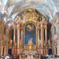 The churches are very nice in Győr, Hungary