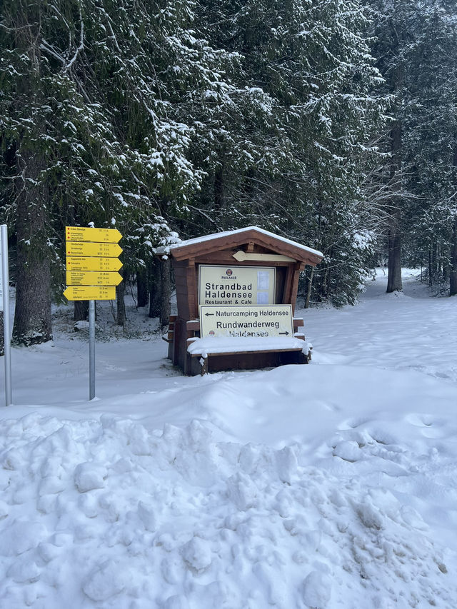 ❄️🏔️ Winter at Haldensee, Tirol – Where the Alps Whisper in Snow 🏔️❄️