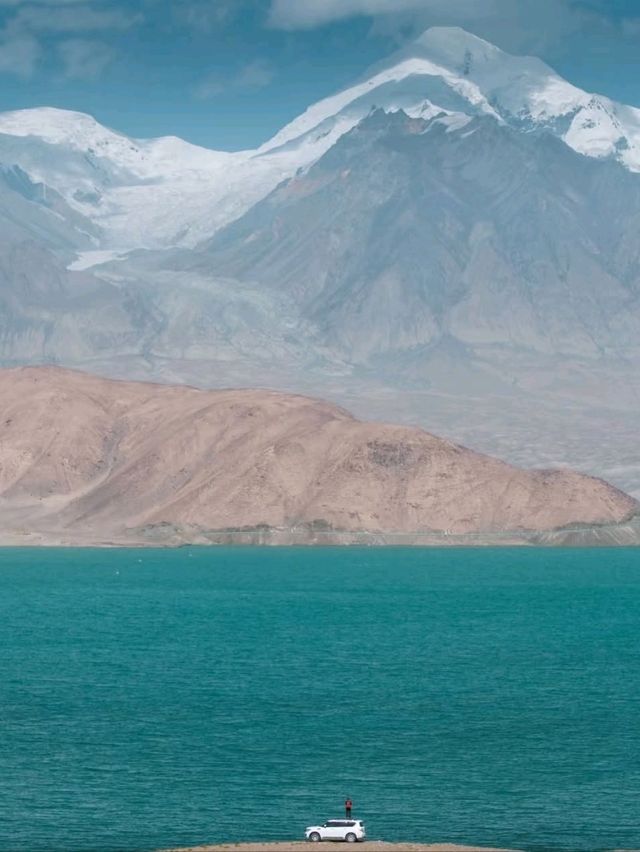 🏔️ Baisha Lake: Xinjiang’s Hidden Mirror of the Kunlun Mountains
