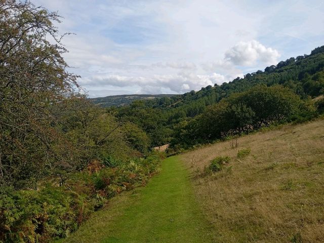 A walk to the summit of Tor y Foel starting in Talybont on Usk