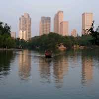 🌇 Baohe Park Sunset: Tranquil Beauty in the Heart of Hefei