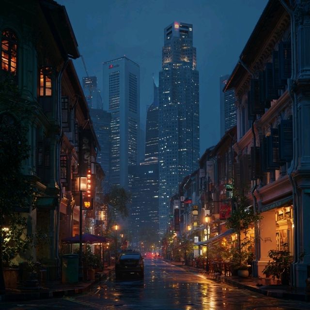 Singapore Night Magic 🌃 And day too..  😍🤯