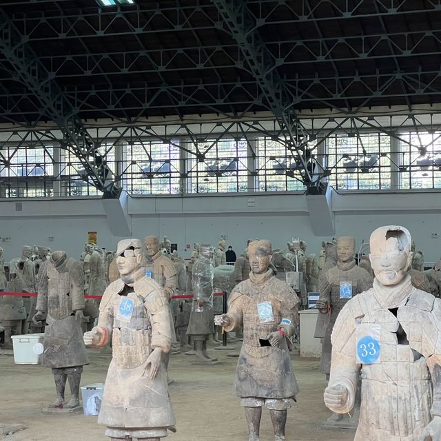 Terra-cotta warriors 