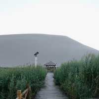 Crescent Moon Lake in Dunhuang… stunning