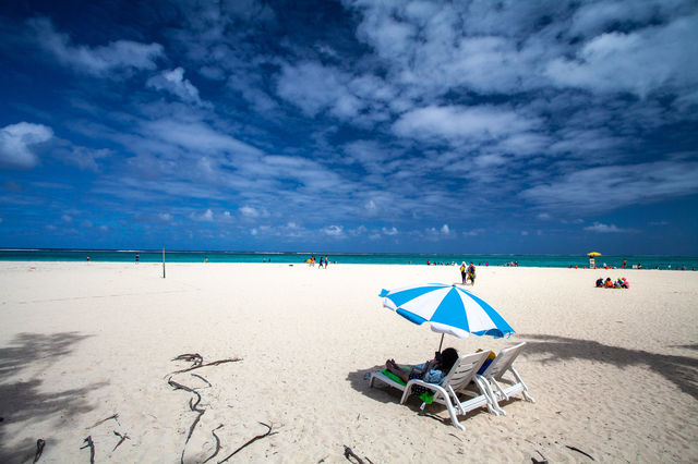 Saipan Island popular check-in spot: Managaha Island