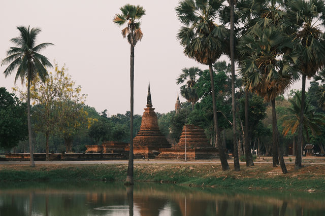 Learn about Thailand's Sukhothai Historical Park and Thailand's first dynasty here.