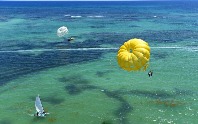 Punta Cana, paradise for water sports enthusiasts.