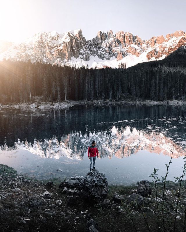 An Epic Day in the Dolomites: Sunrise Awakening at Carezza