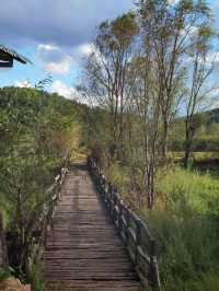 沙溪古鎮周邊/彩虹之下的石龍村，露營好去處