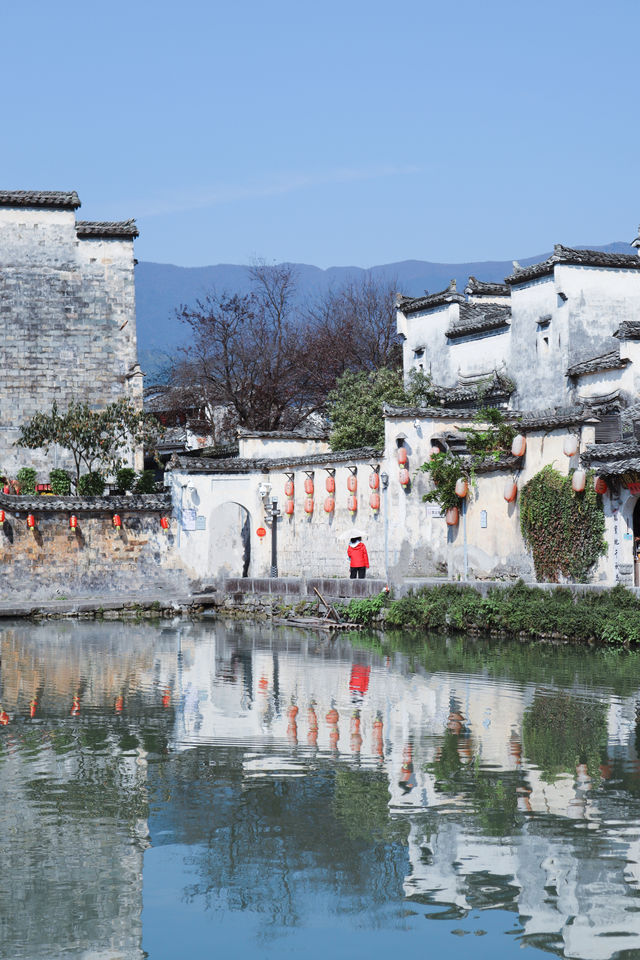 水墨宏村，必打卡的徽派古村，一生痴絕處