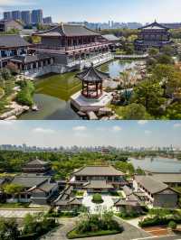 西安大唐芙蓉園芳林苑|住進大唐盛世裡，真的好壯觀
