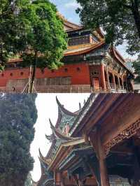 成都這個寺廟拍照出片開主打一個招財進寶