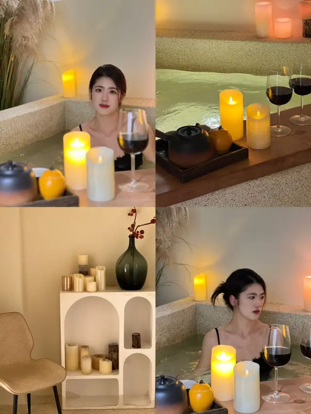 Anji Skiing | How can you not soak in a hot spring in winter?