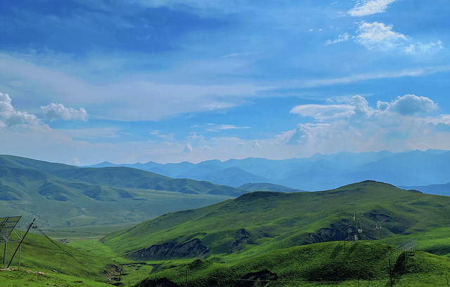 拉脊山 不輸新疆的風景