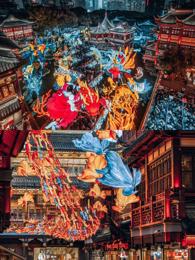 豫園燈會：照亮上海的璀璨之夜！