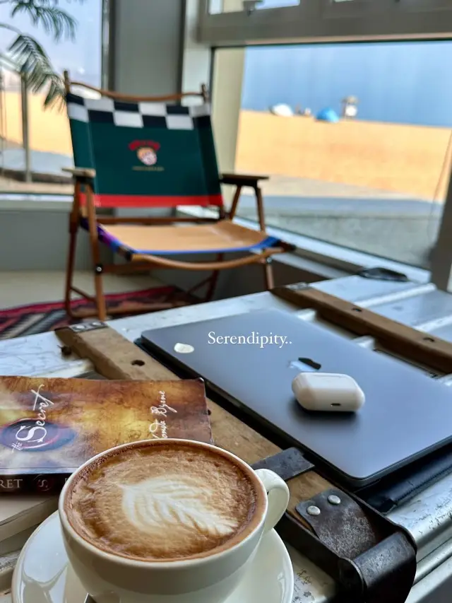 Enjoy coffee ☕️ by the beach