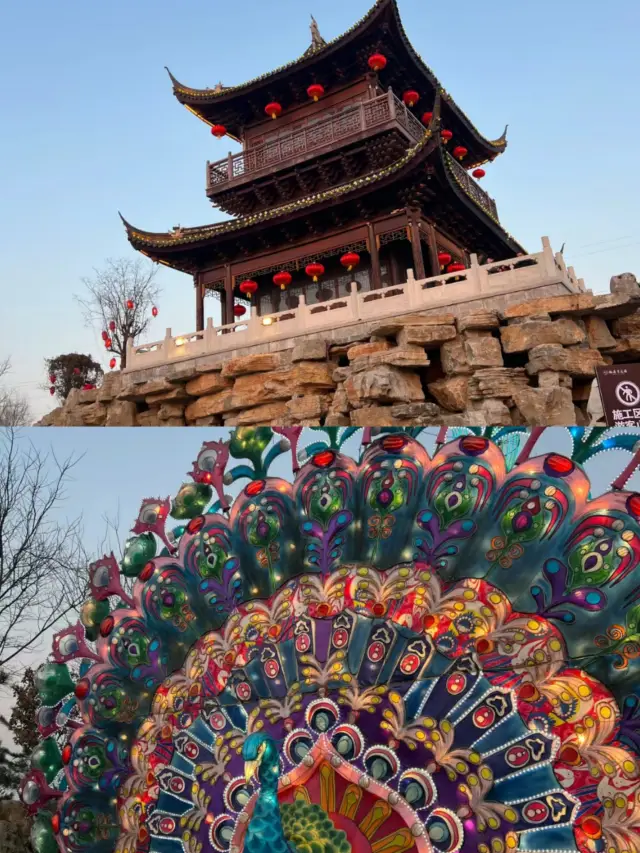 Linqing Dongyuan Garden in Liaocheng | The Best Route for Spring Festival