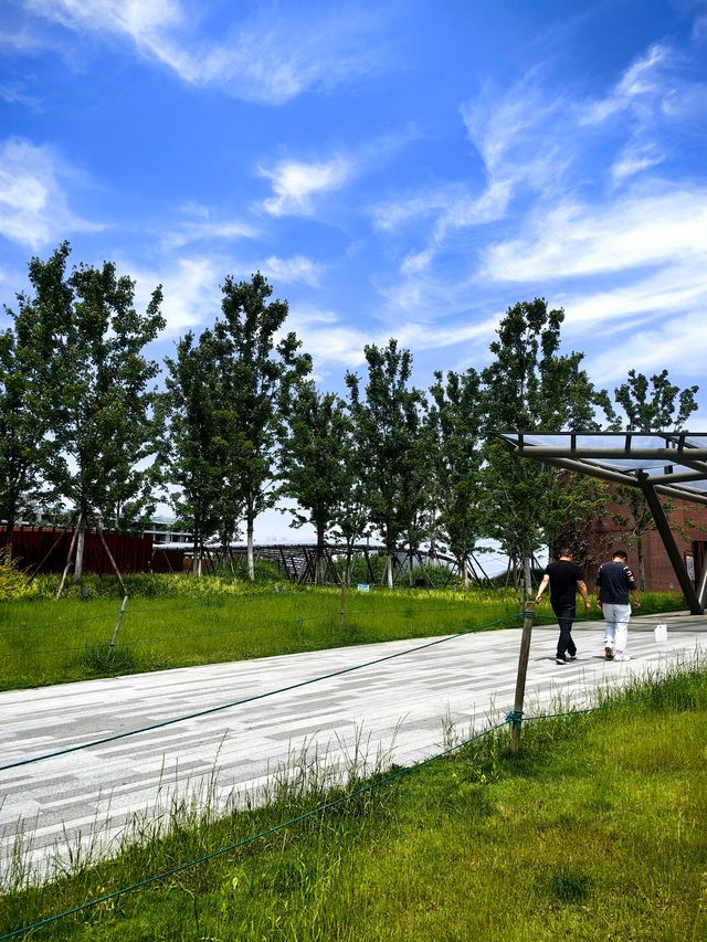 地下是停車庫｜地上是小河公園