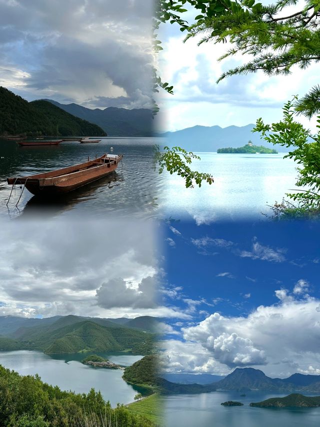 泸沽湖真是太美了～