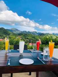 🏞️ Luang Prabang's Hilltop Haven: Cafe, Pool & Views! 🌄