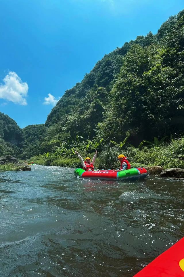 刺激一夏 | 桃源河漂流探險之旅