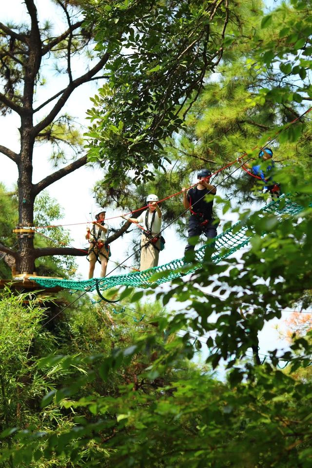 西樵山的快樂中秋叢林探險之旅