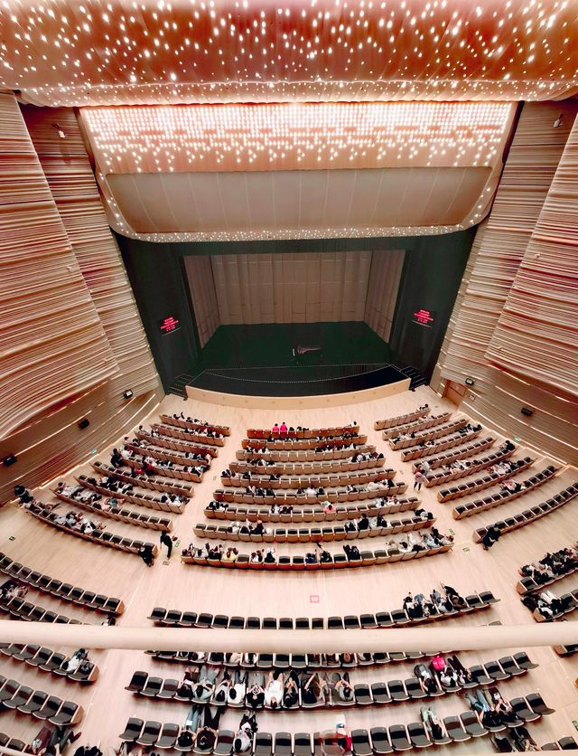 打卡,北外滩友邦大剧院。 打卡,北外滩友邦大剧院。