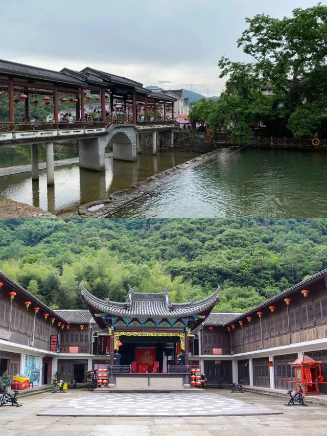 依山傍水的潘家小鎮潘家小鎮.情人谷。
