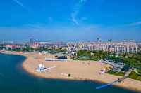 曹妃甸攬月灣：文旅融合的璀璨之地。