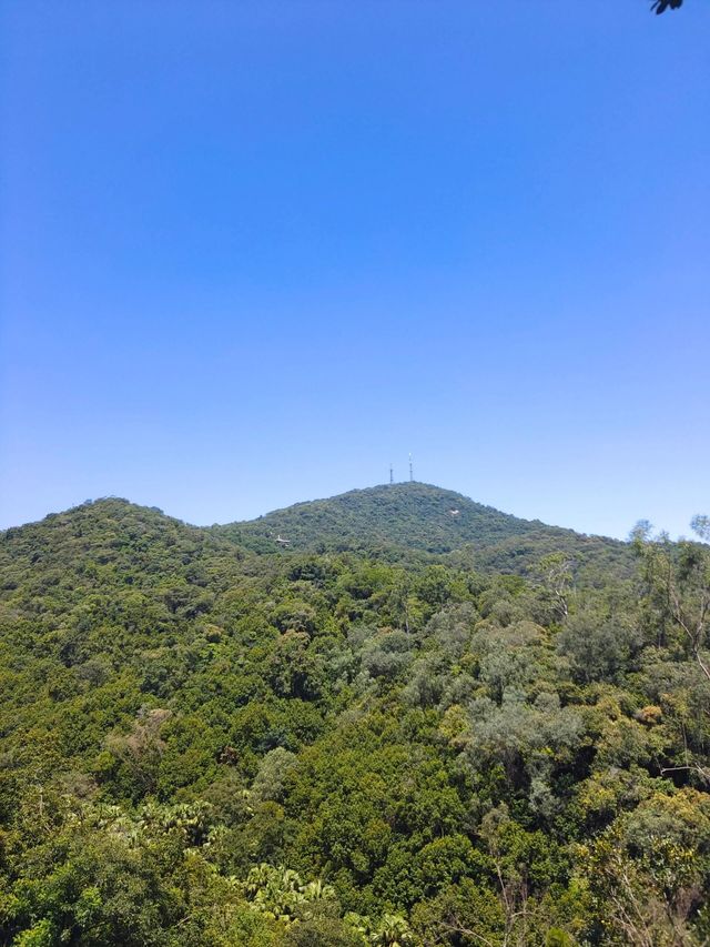 江門新會圭峰山天然氧吧。