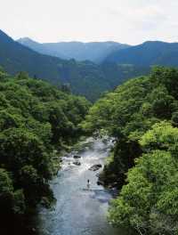 東京御岳溪谷隱秘庭園 枯山水美術館。