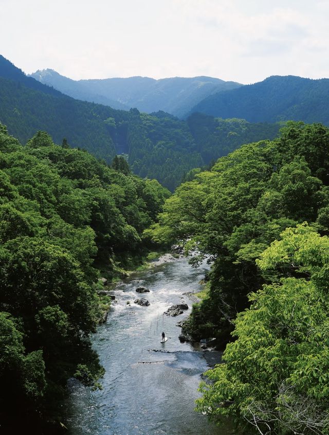 東京御岳溪谷隱秘庭園 枯山水美術館。