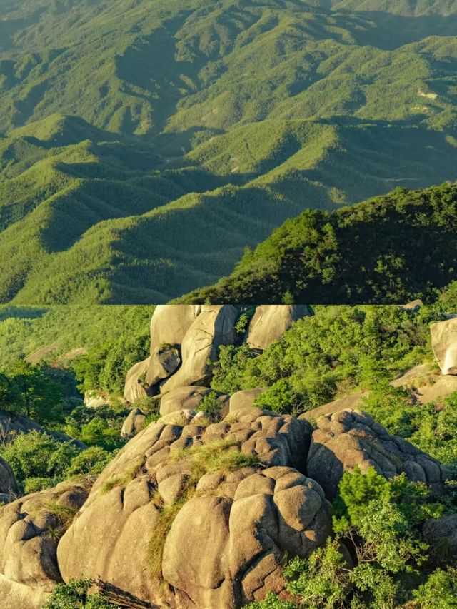 以為武功山夠美了，直到我來到靈山……。