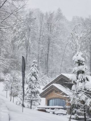 Ski from your hotel into the powder snow without going to Northern Europe